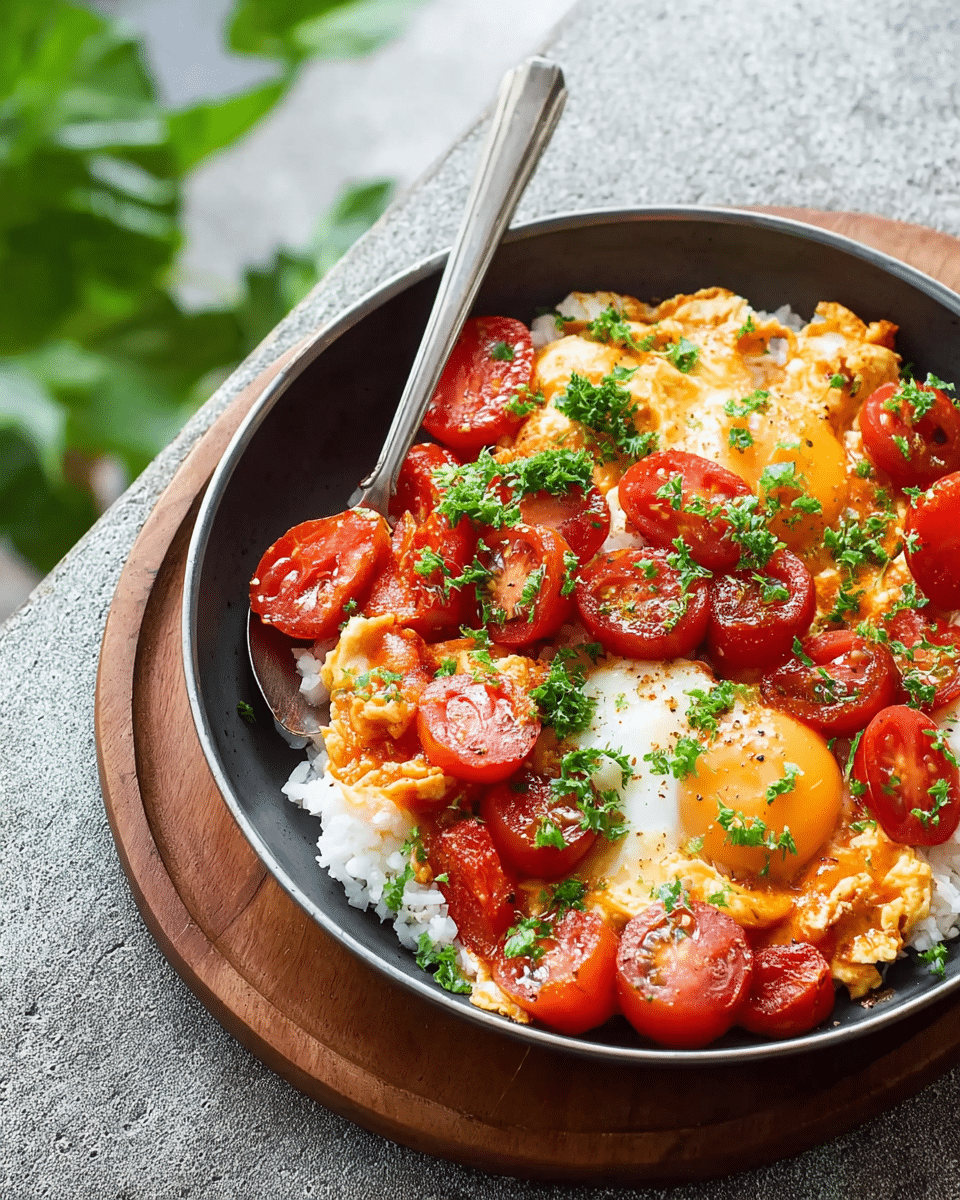 10-Minute Tomato Egg Stir Fry