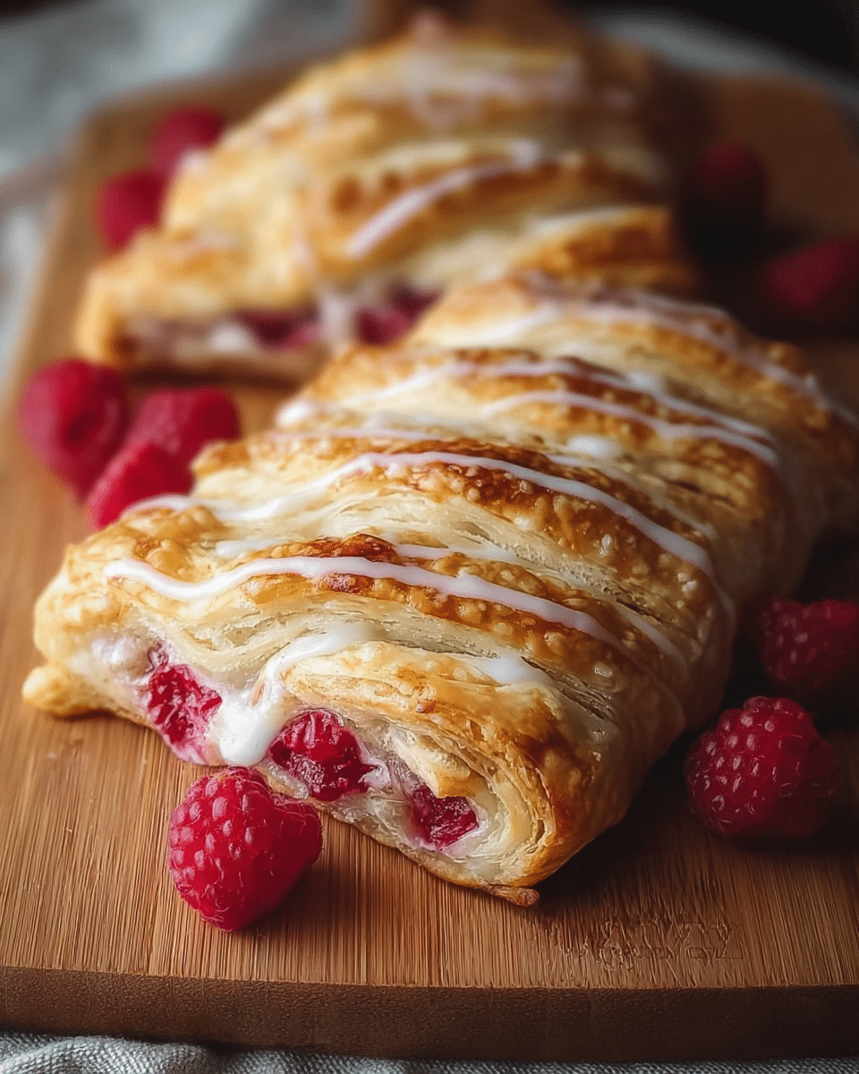 Raspberry Cream Cheese Danish