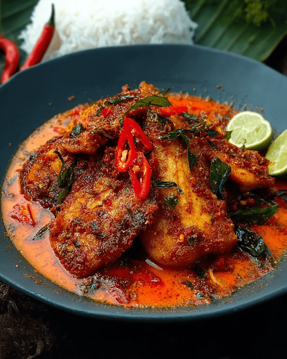 Thai Spicy Catfish Recipe With Red Curry Paste