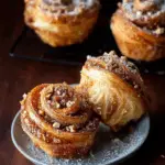 Hazelnut Sourdough Cruffins
