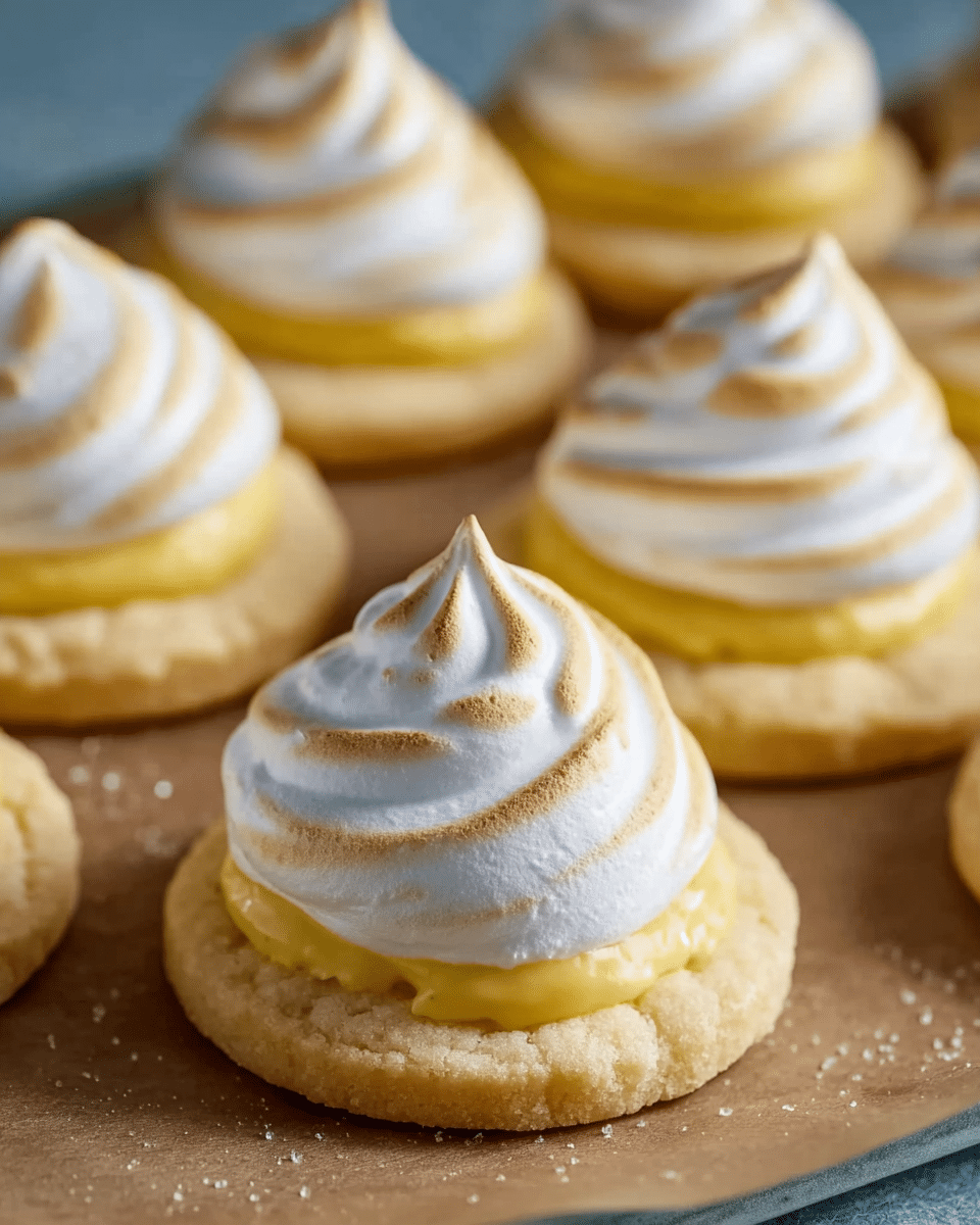 Lemon Meringue Pie Cookies