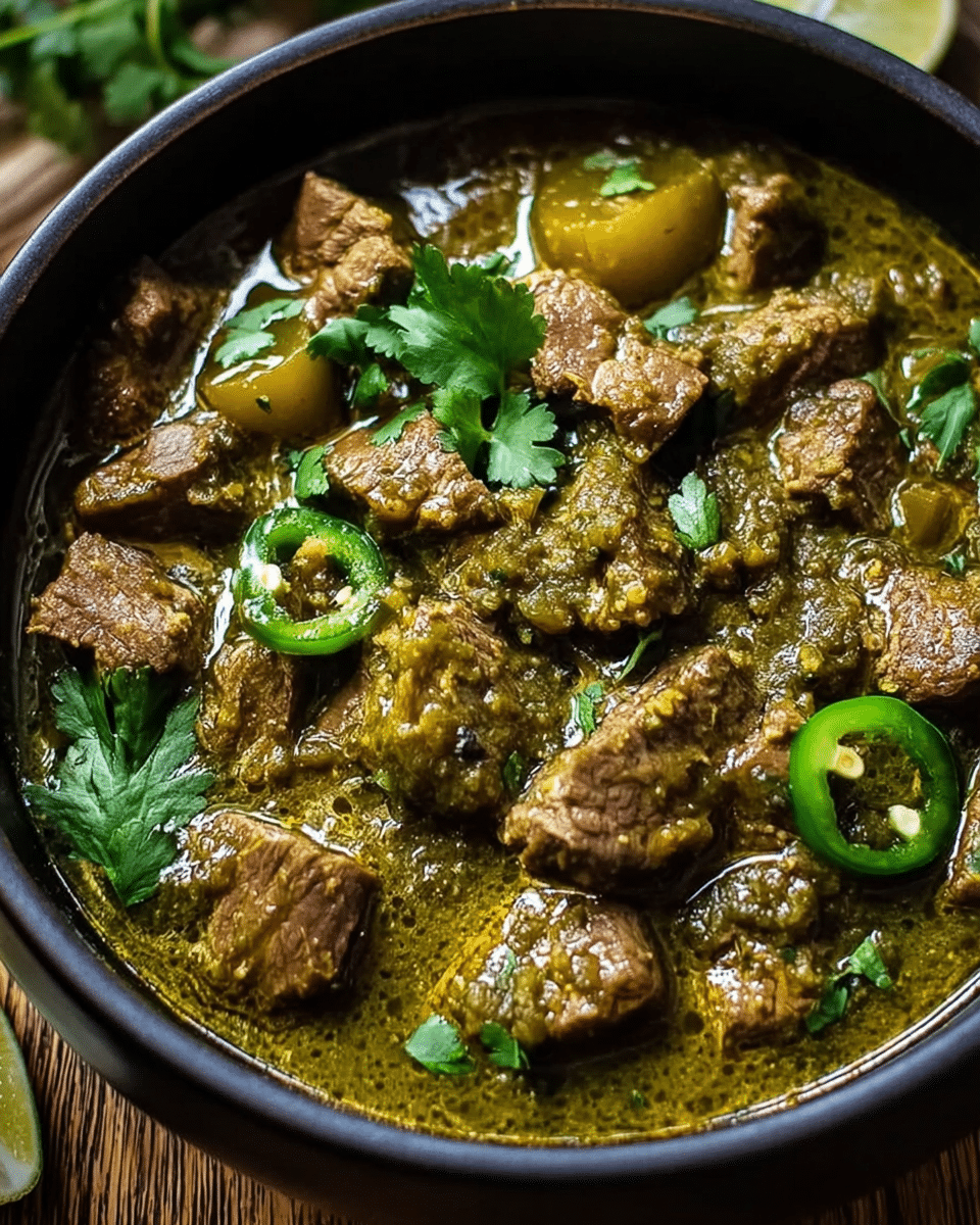 Mexican Beef Chile Verde