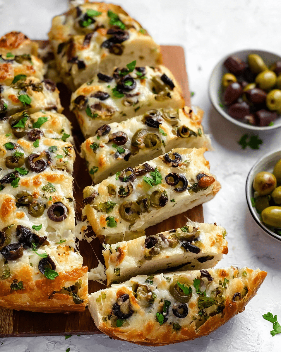 Olive Cheese Bread
