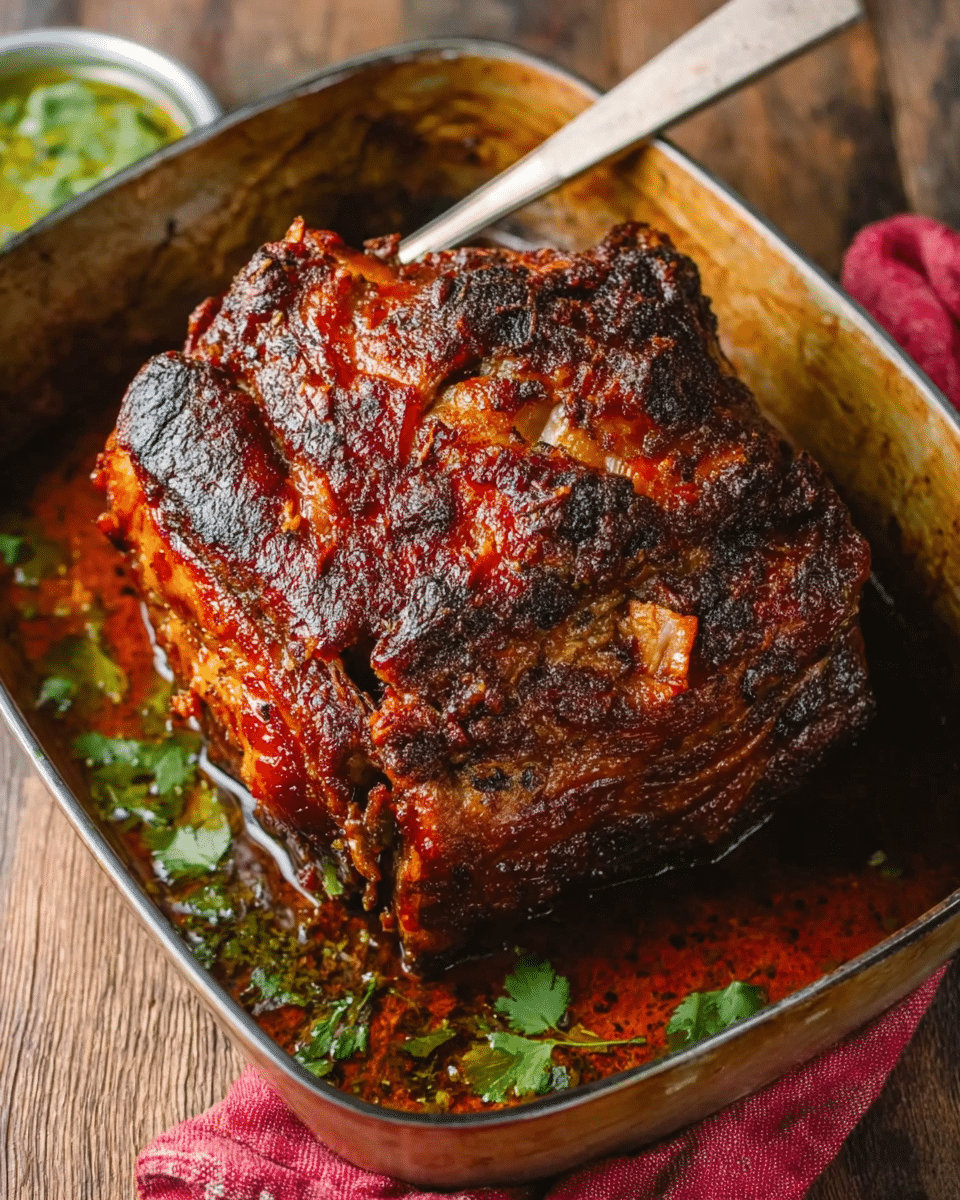 Pernil-Style Roast Pork