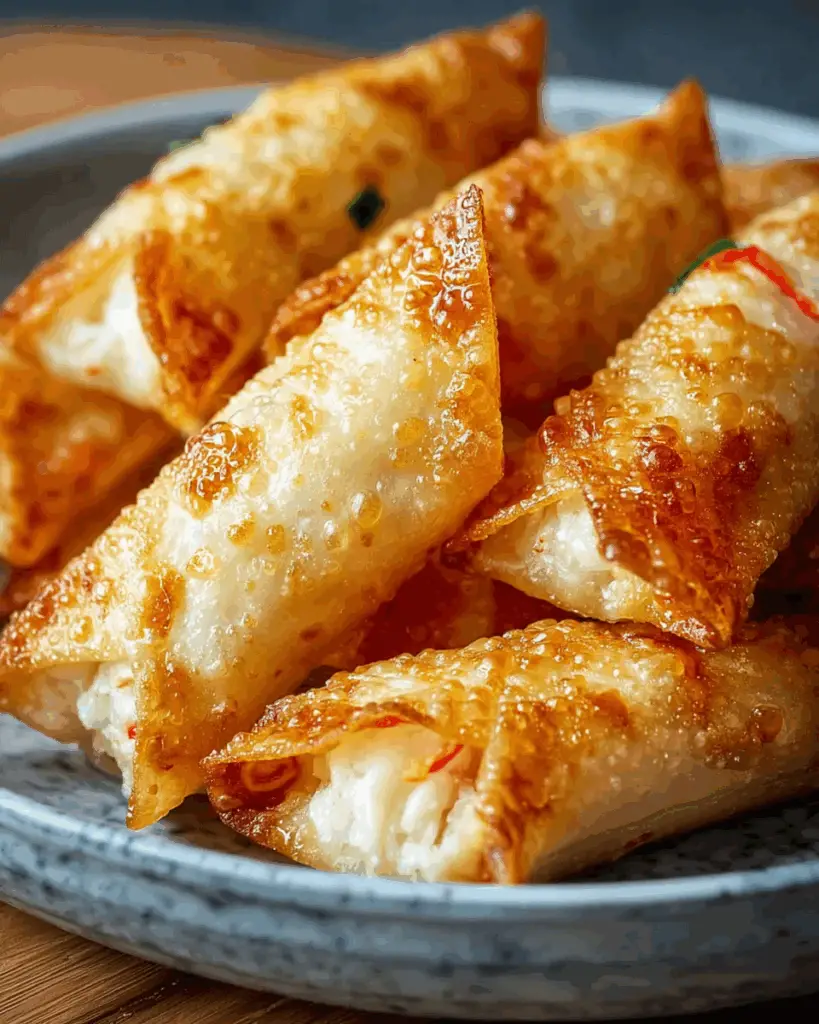 Rice Paper Crab Rangoons