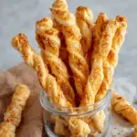 Cheese Straws (Puff Pastry Twists)