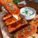 Nashville Hot Honey Mozzarella Sticks