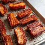 Oven Baked Pork Belly Slices