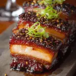 Caramelized Honey Glazed Pork Belly