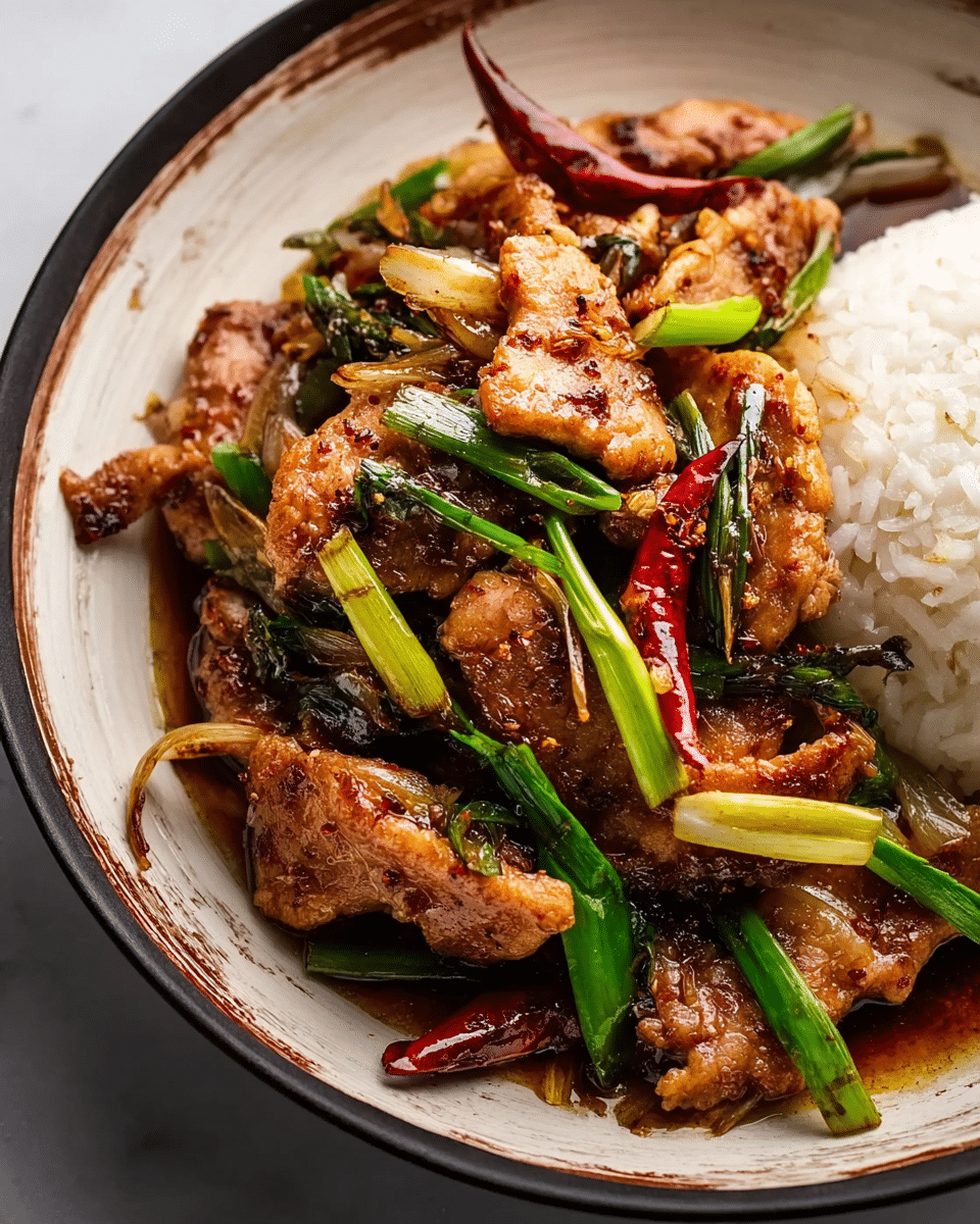Chinese Pork & Ginger Stir-fry
