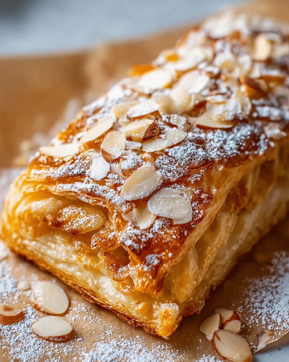 Flaky Sweet Almond Pastry