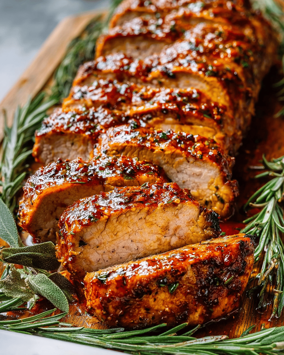 Juicy and Tender Pork Tenderloin Roast