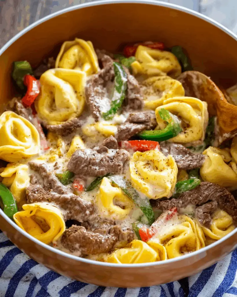 Philly Cheesesteak Tortellini