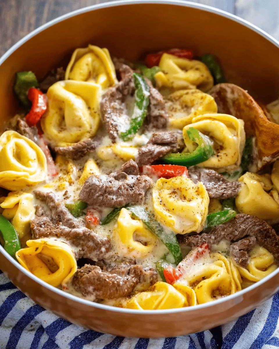 Philly Cheesesteak Tortellini