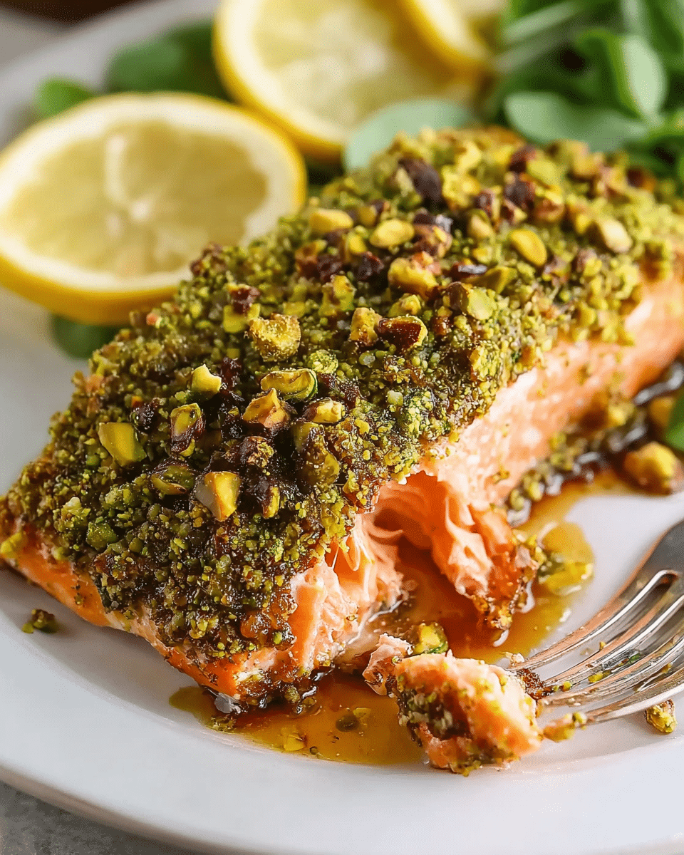Pistachio-Crusted Salmon