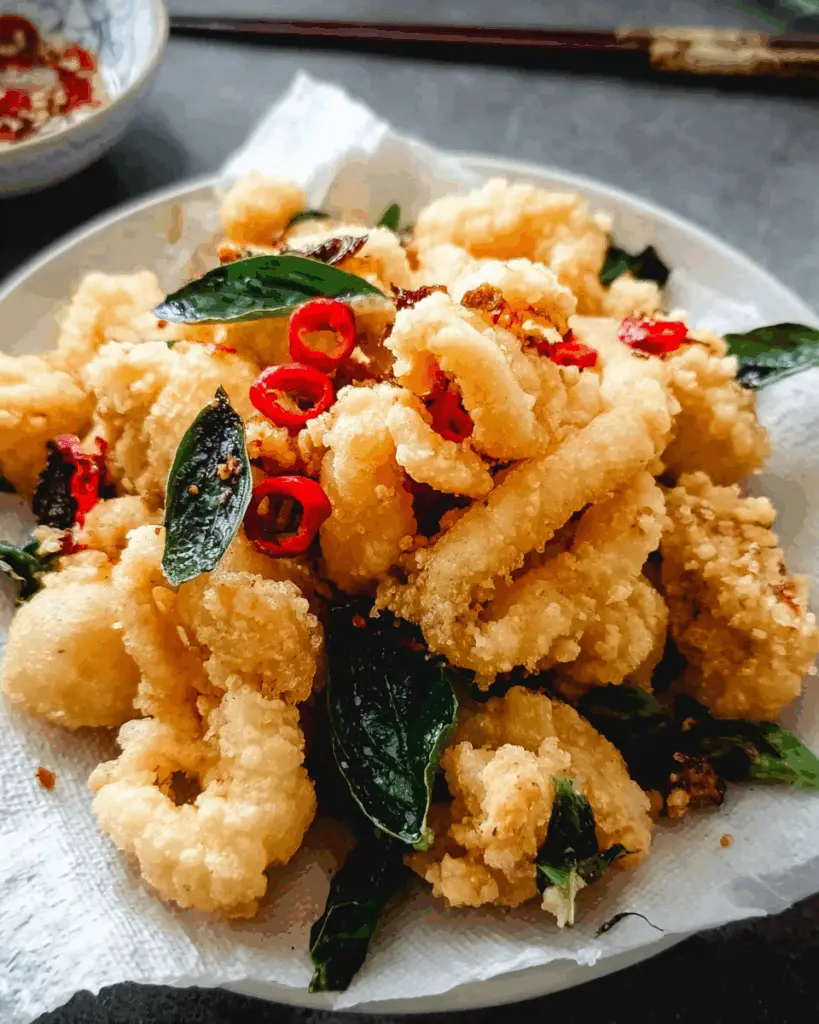 Salt and Pepper Squid