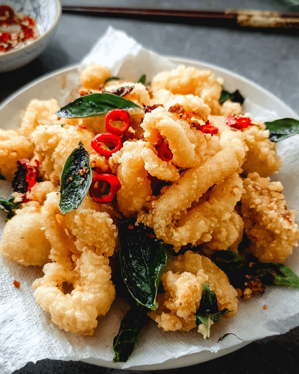 Salt and Pepper Squid