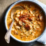 Creamy Bean Soup with Sausage
