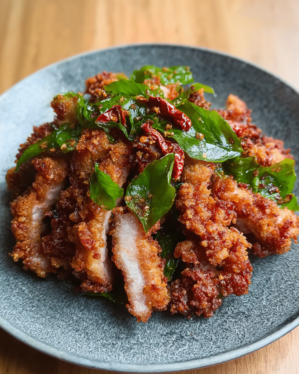 Marinated Crispy Pork