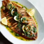 Lemon Sole on the Bone with Parsley and Clam Butter