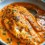 Tilapia in Roasted Pepper Sauce