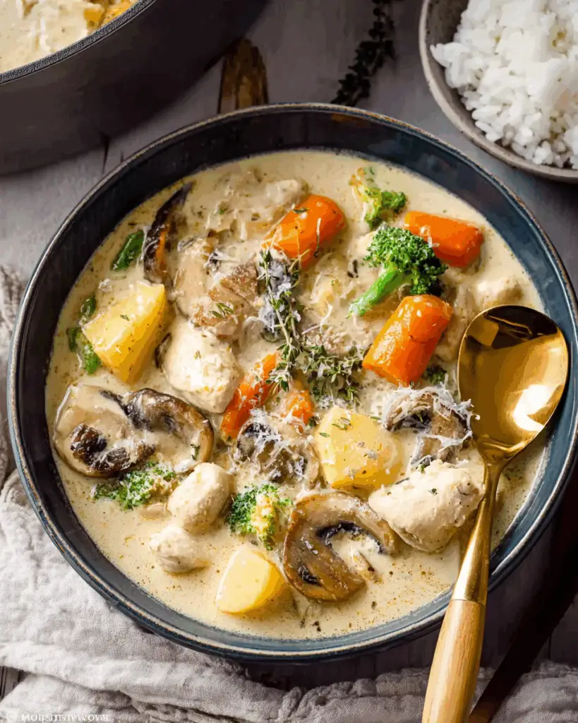 Japanese Cream Stew (White Stew)