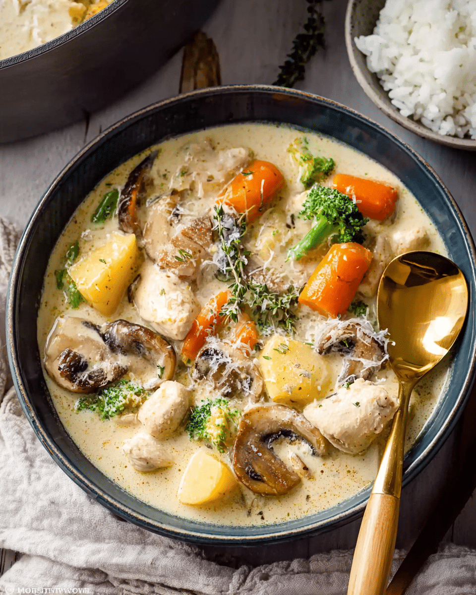 Japanese Cream Stew (White Stew)