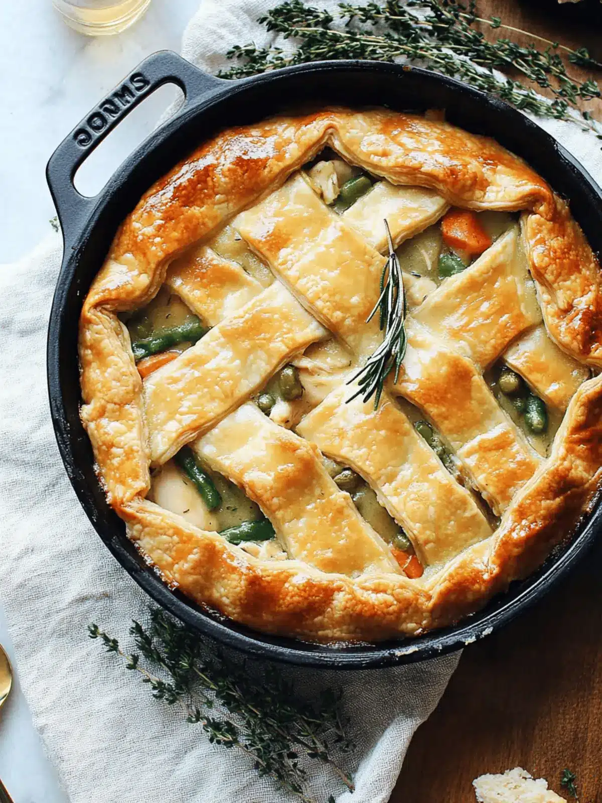 French-Inspired Chicken Pot Pie