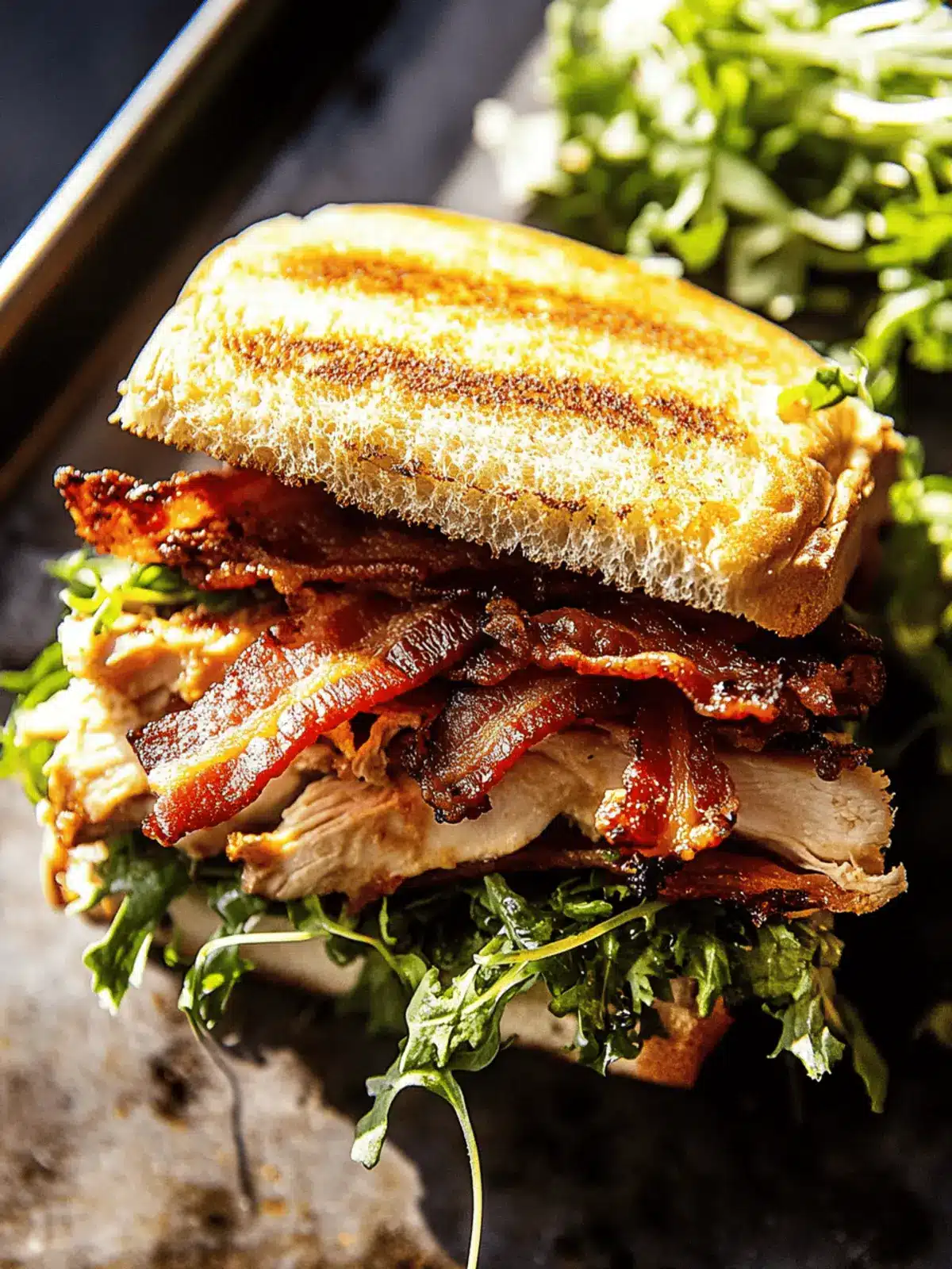 Irresistible Hot Ranch Chicken and Bacon Sandwich Recipe
