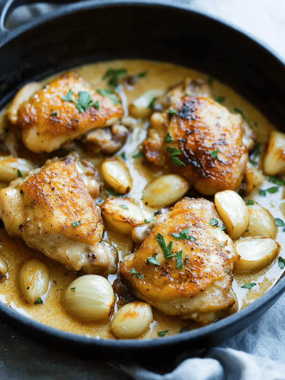 Creamy Garlic Chicken