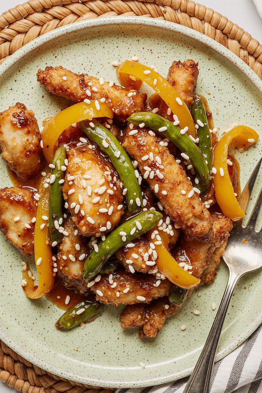 Panda Express Honey Sesame Chicken