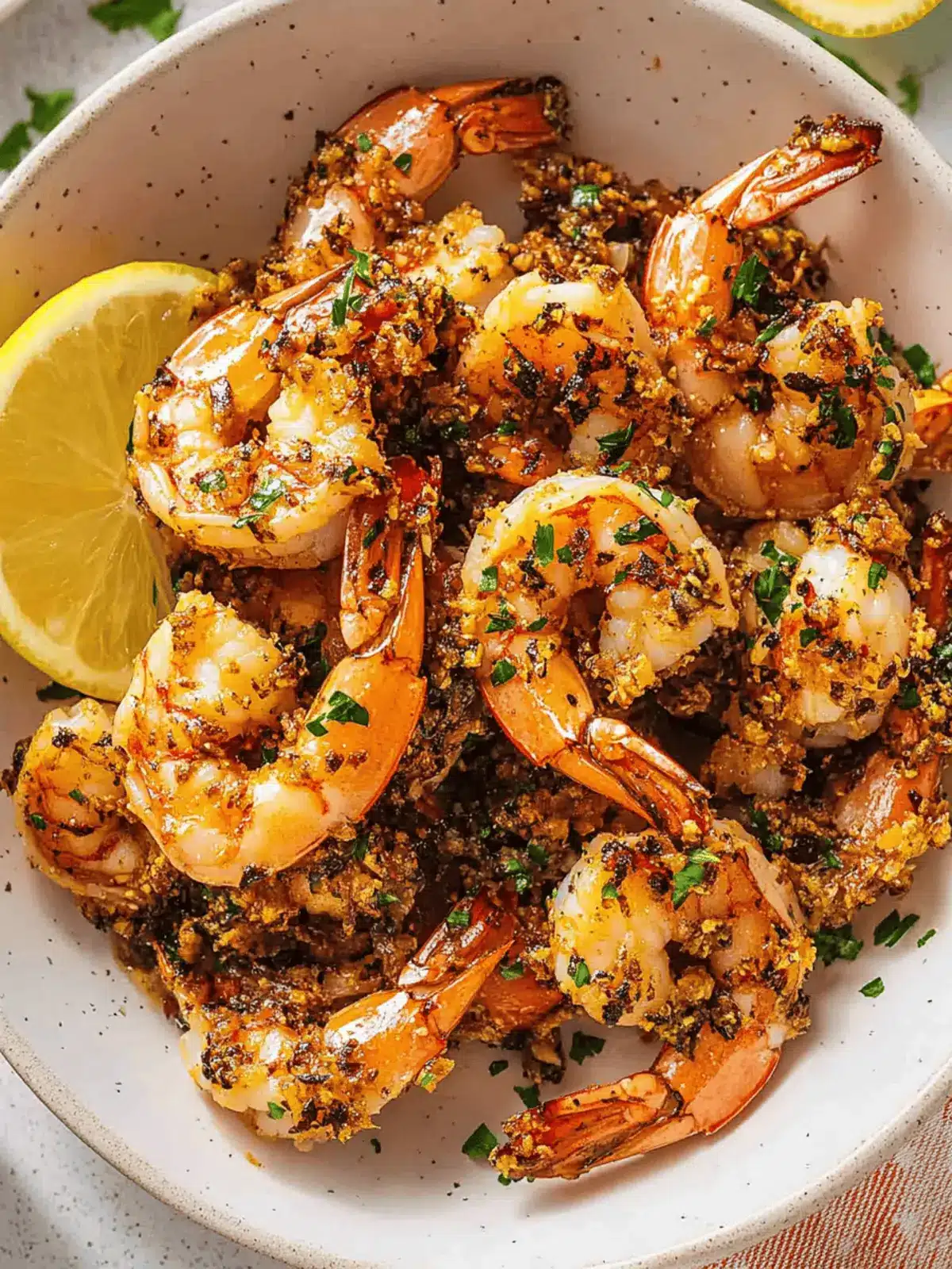 Hawaiian Garlic Shrimp