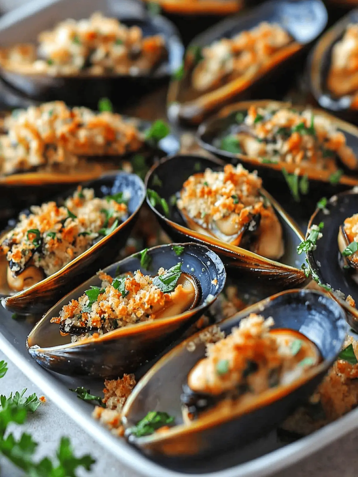 Savor Corsican Stuffed Mussels for a Taste of France
