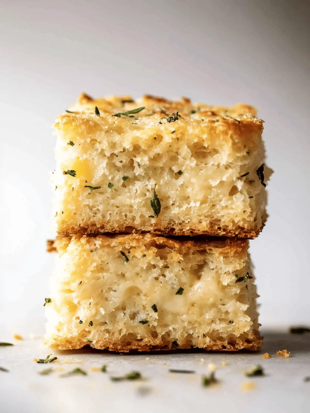Savory Gruyere Herb Slab Biscuits for Cozy Gatherings