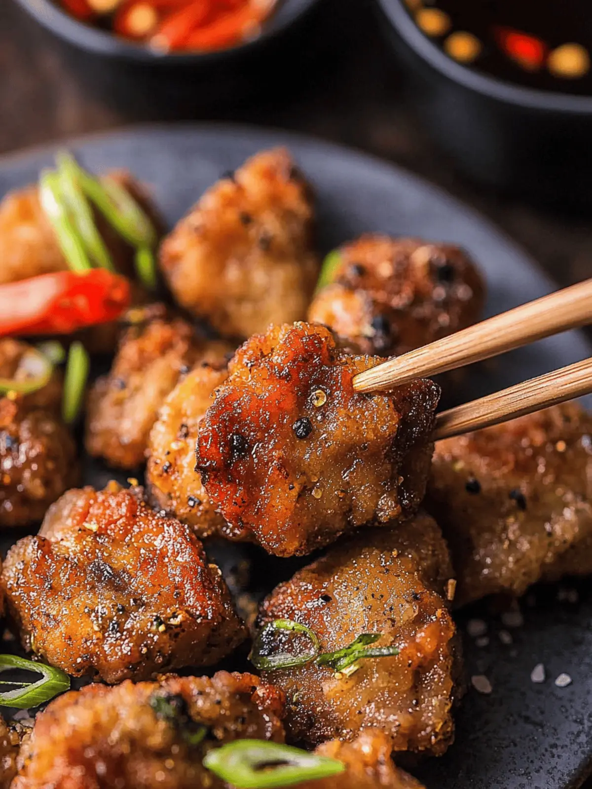 Salt & Pepper Pork Chop Bites