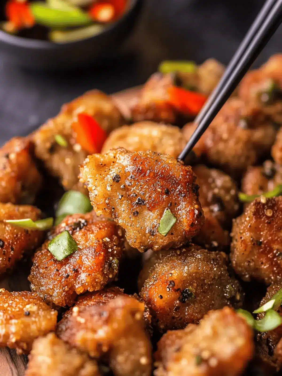 Savory Salt & Pepper Pork Chop Bites in Just 30 Minutes