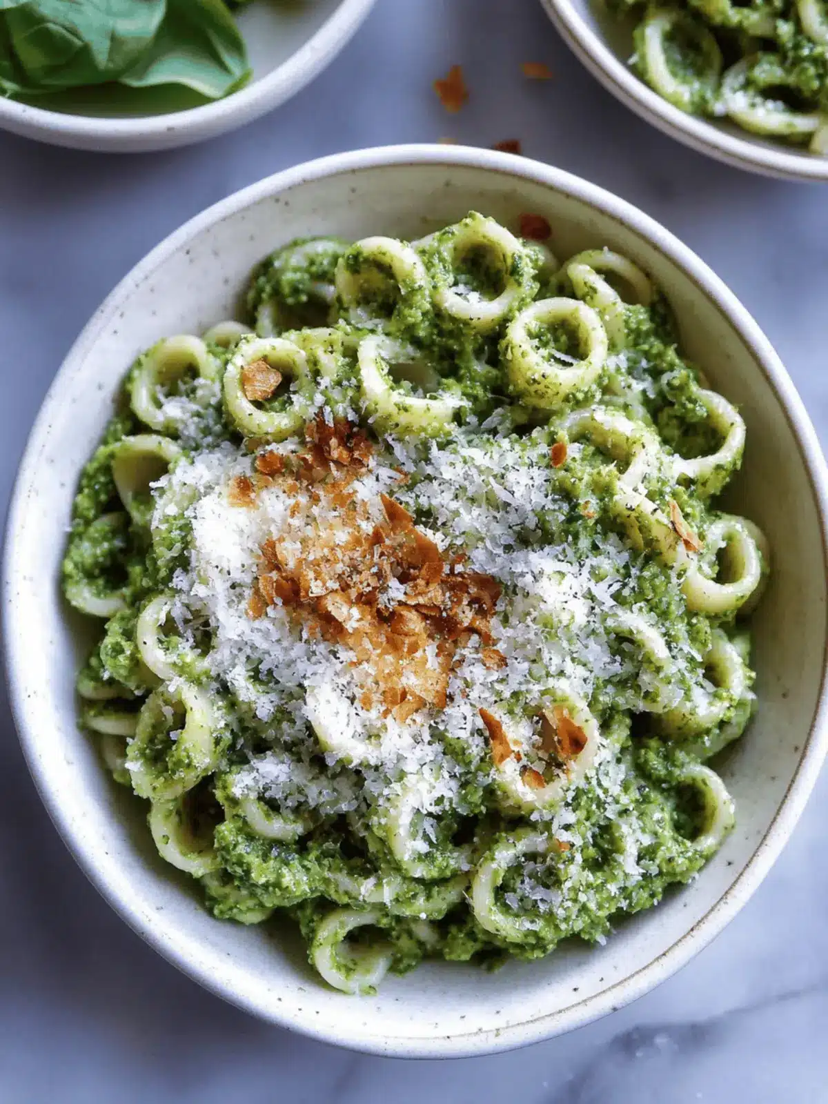 Spicy Pesto Cascatelli