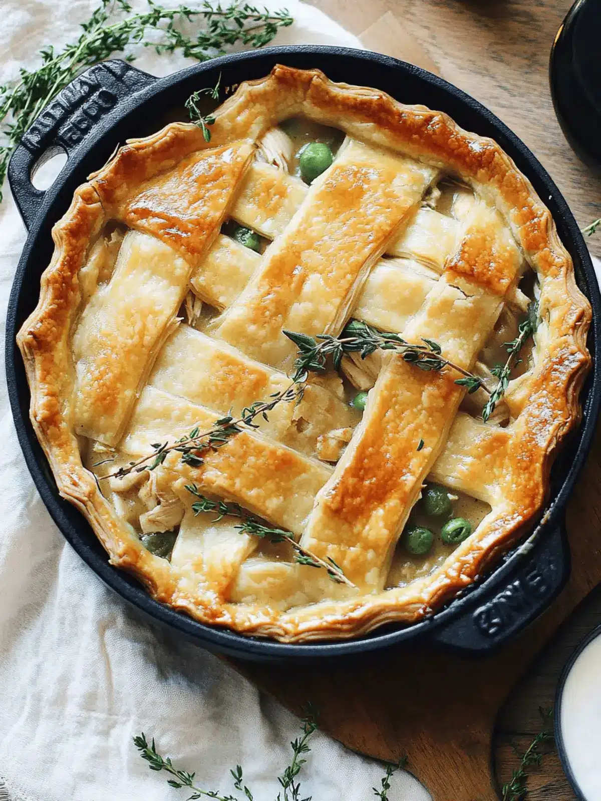 French-Inspired Chicken Pot Pie