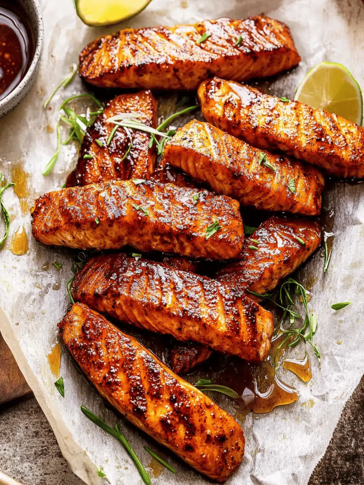 Crispy Hot Honey Salmon Tenders