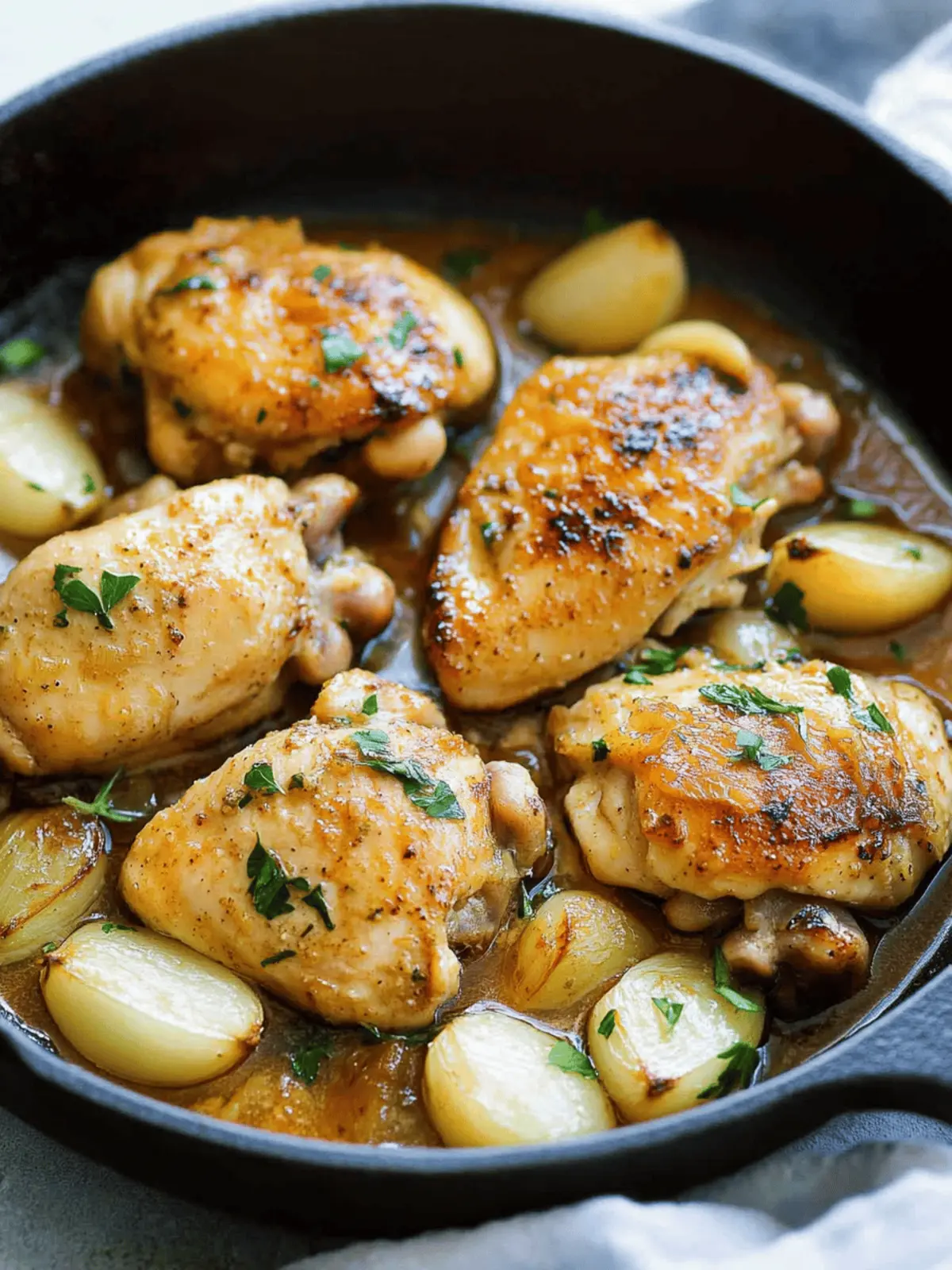 Creamy Garlic Chicken