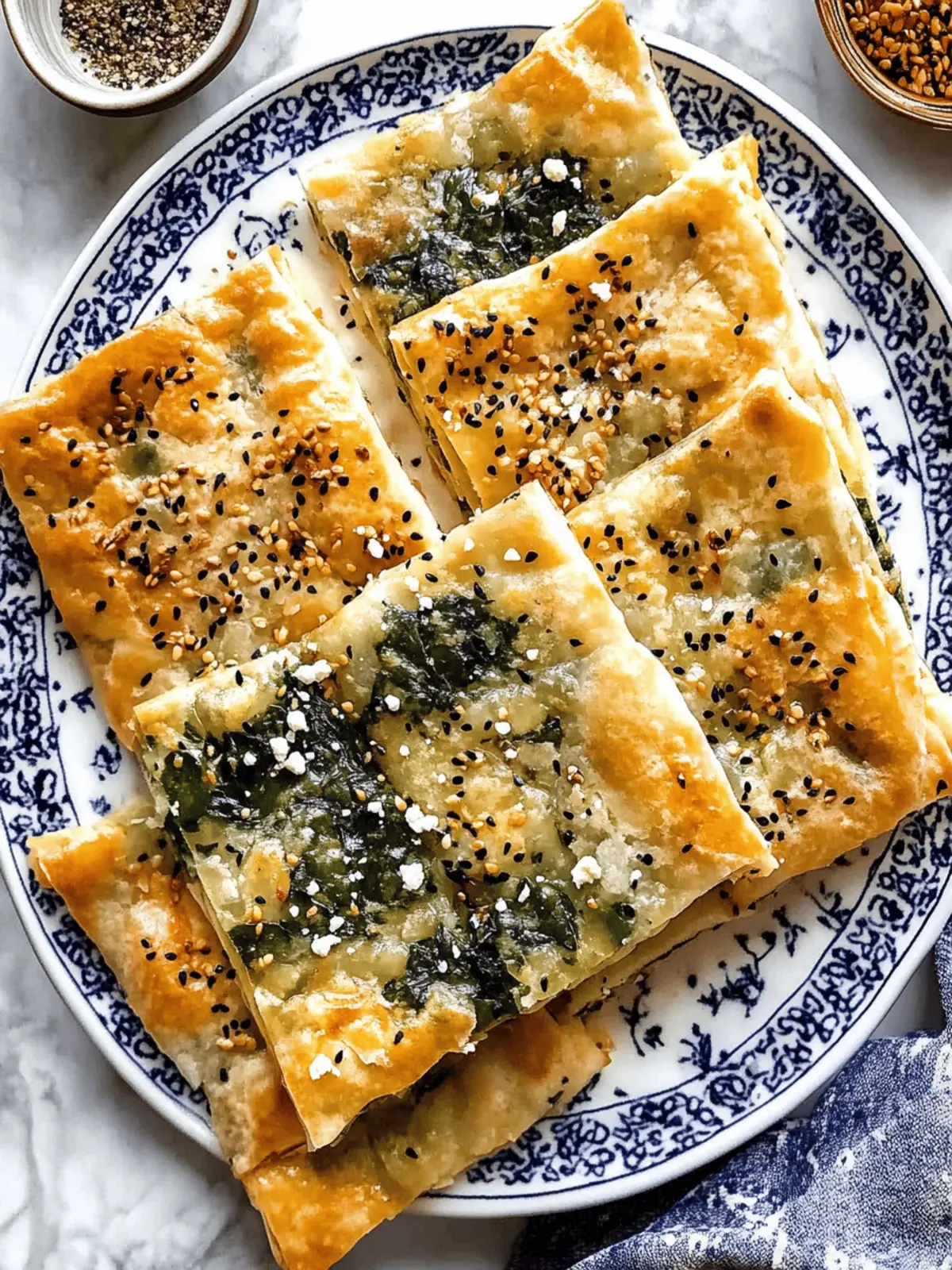 Delicious Spinach and Feta Cheese Börek Recipe to Impress Friends