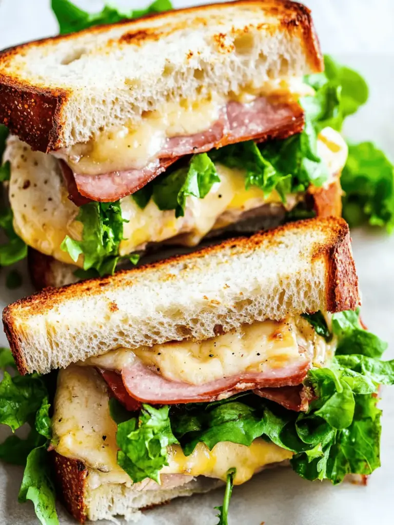 10 Minute Sheet Pan Turkey Melts
