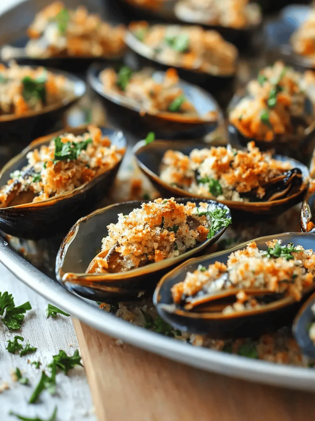 Savor Corsican Stuffed Mussels for a Taste of France
