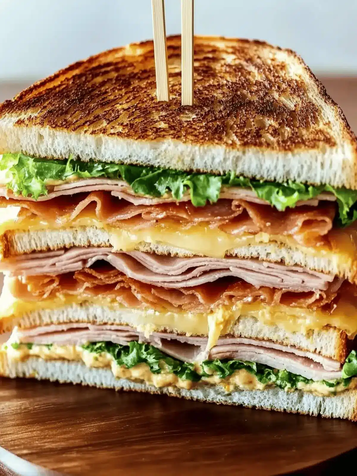 Classic Triple-Layer Club Sandwich