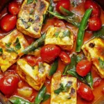 Paneer With Burst Cherry Tomato Sauce