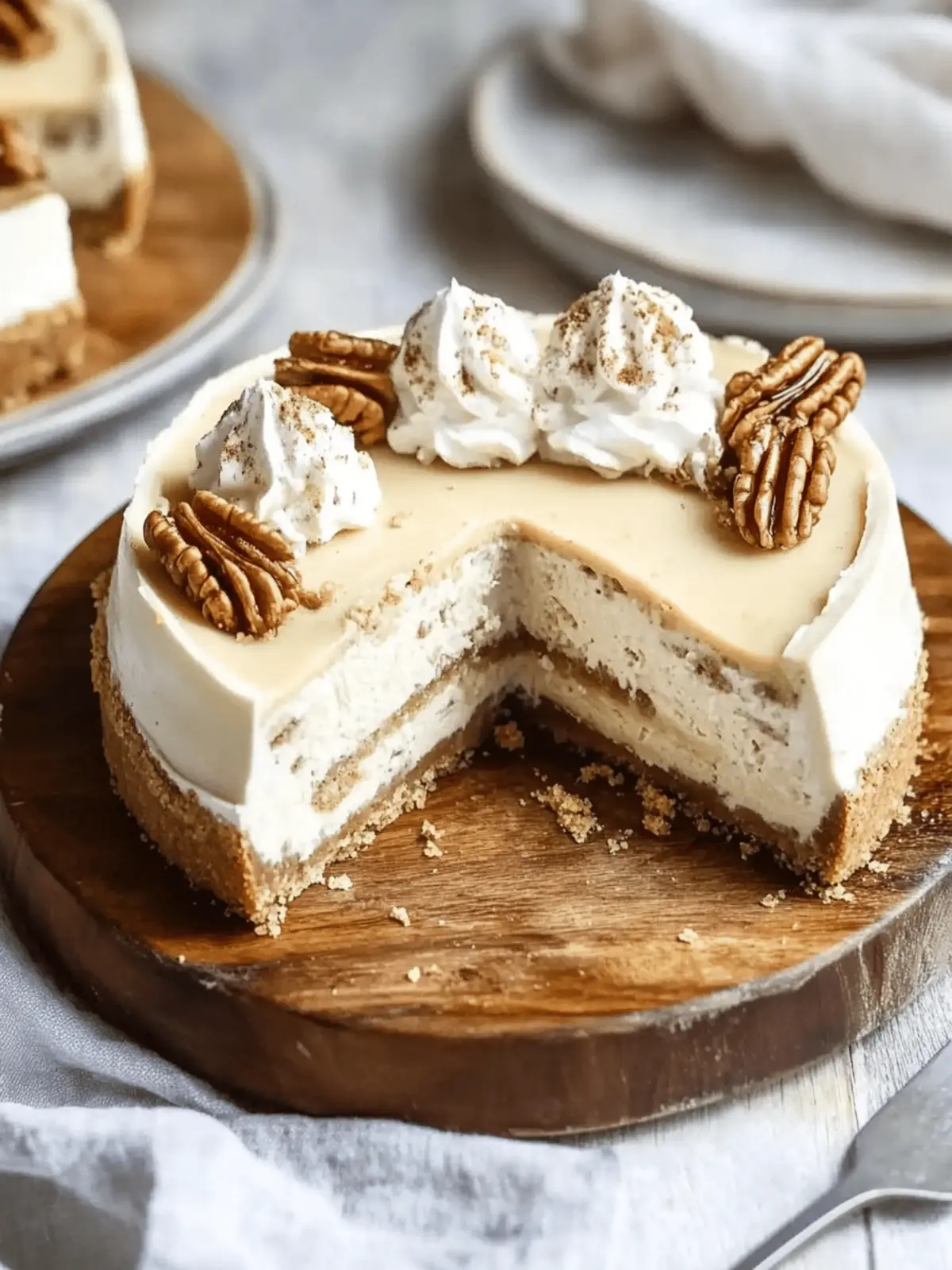 Vanilla Bean Brown Butter Cheesecake