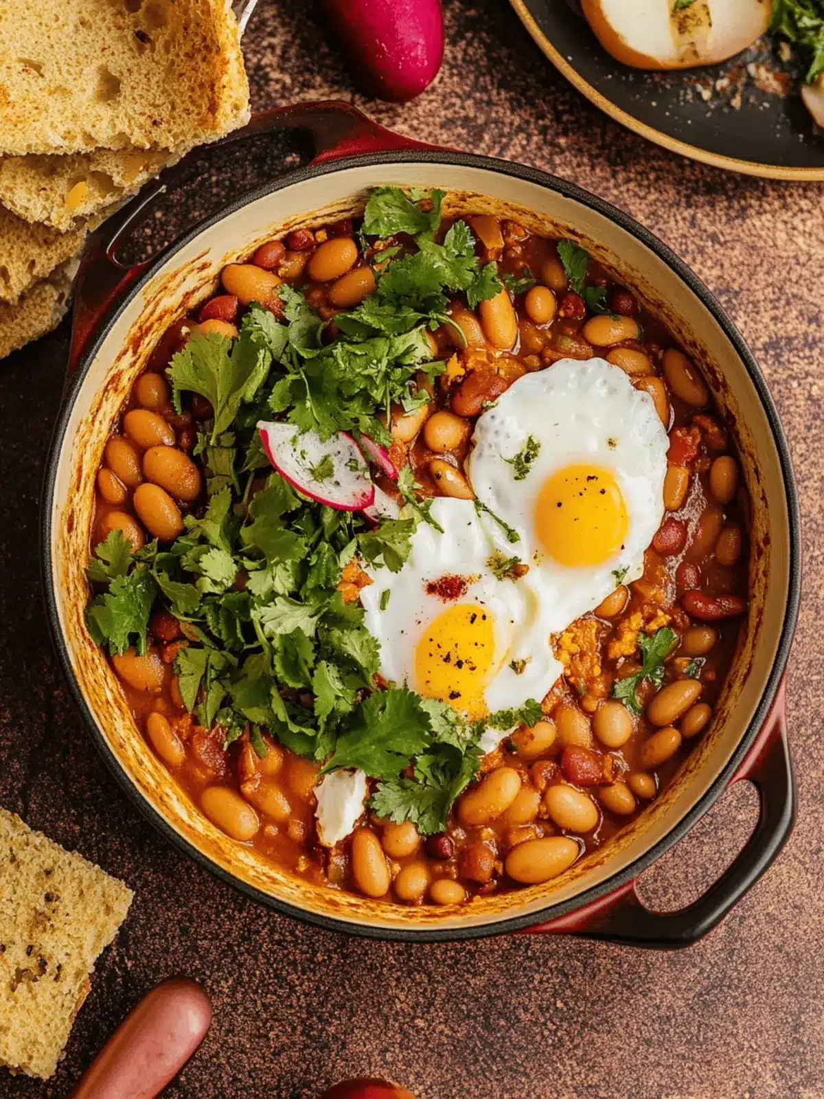 Breakfast Beans and Eggs