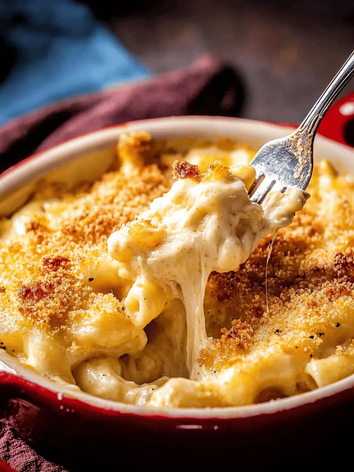 Roasted Poblano and Smoked Gouda Mac and Cheese