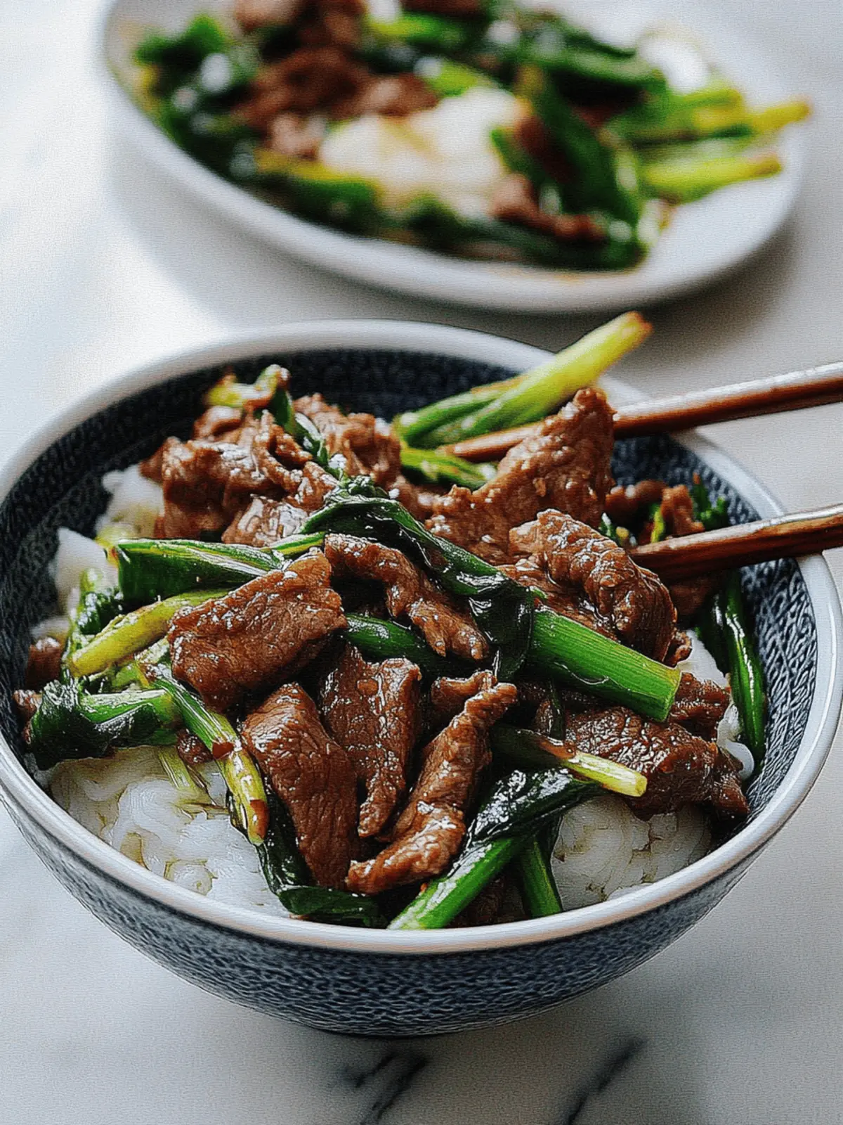 Scallion Beef Stir-fry