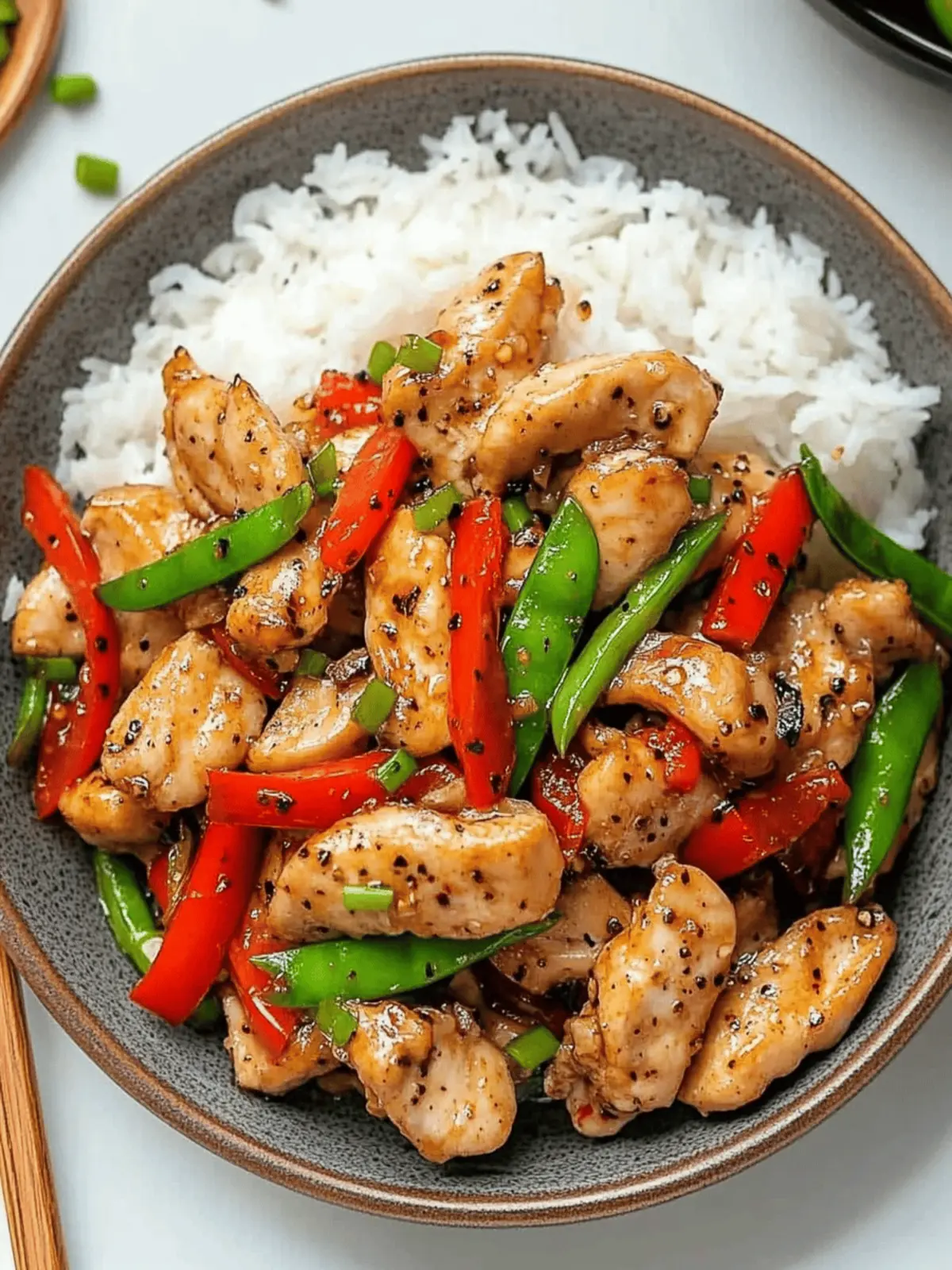 Black Pepper Chicken